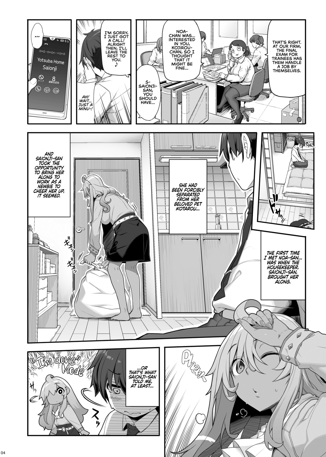 Hentai Manga Comic-Being Treated Like a Pet by a Sexy & Quiet Onee-San-Read-4